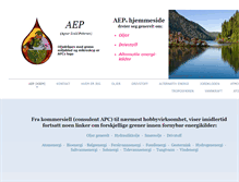 Tablet Screenshot of apcpettersen.com